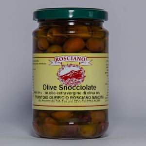 Olive snocciolate in olio extravergine di oliva