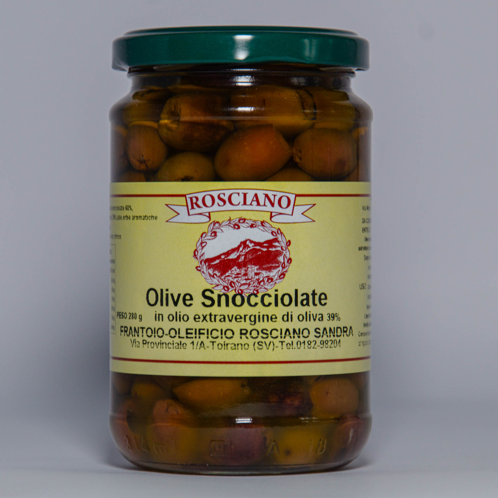 Olive snocciolate in olio extravergine di oliva