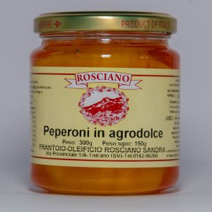 Peperoni in agrodolce