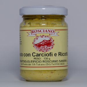 Pesto con Carciofi e Ricotta
