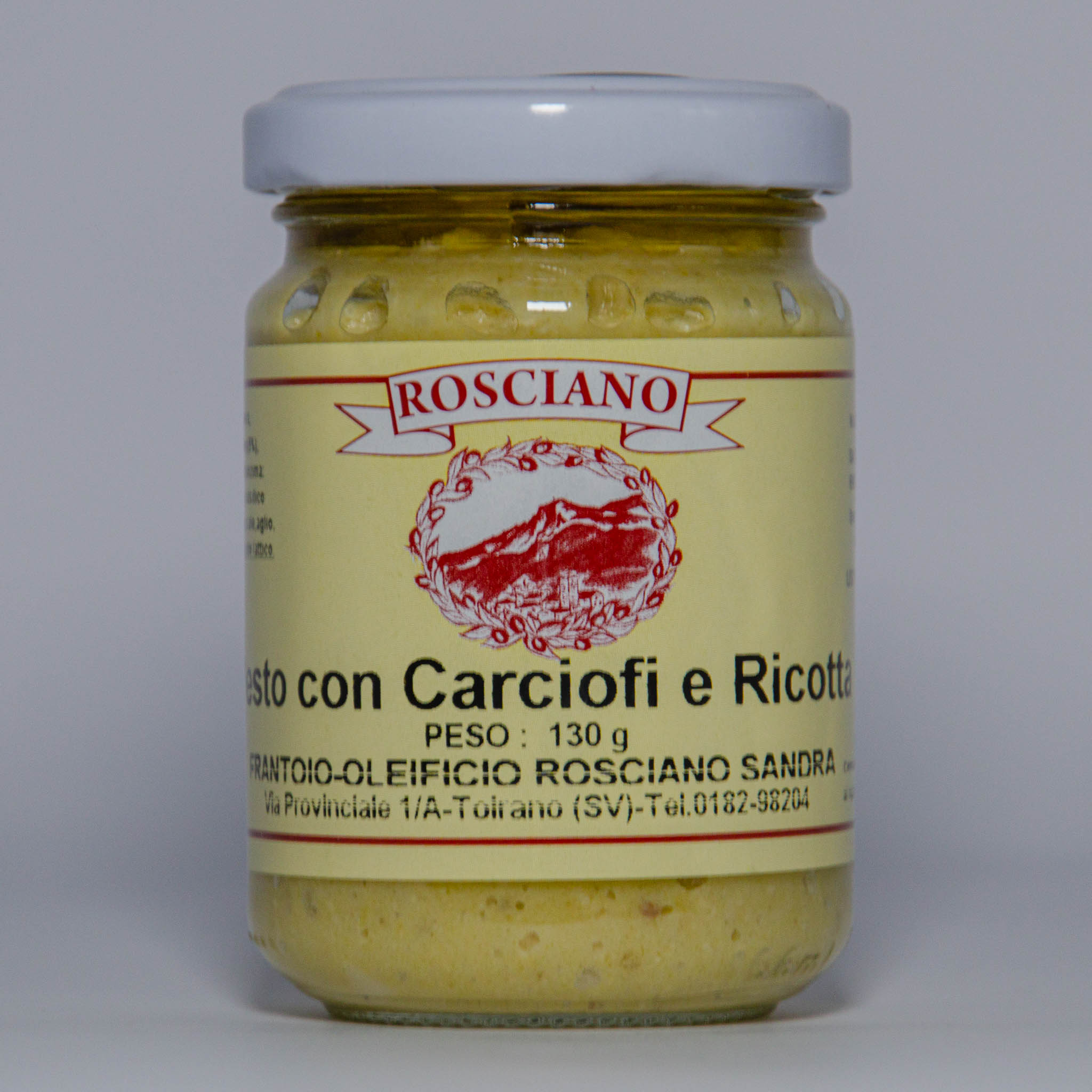 Pesto con Carciofi e Ricotta