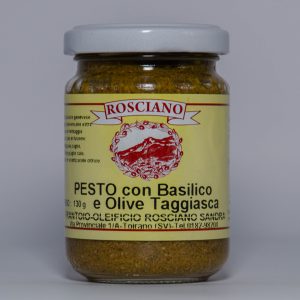 Pesto con Basilico e Olive Taggiasce