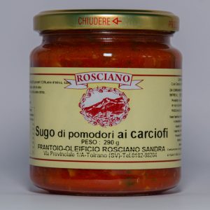 Sugo di pomodori ai Carciofi
